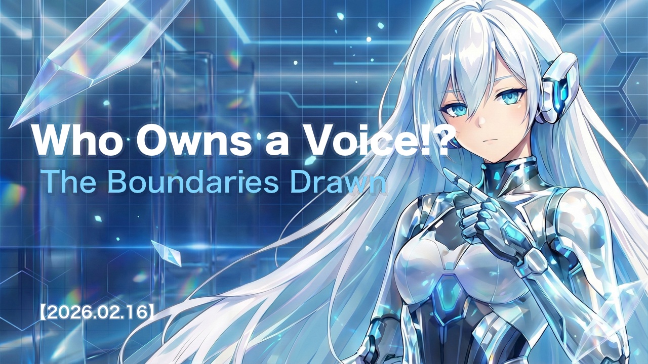 Who Owns a Voice!? The Boundaries Drawn